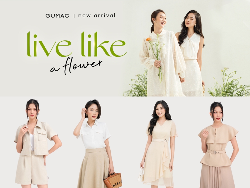 Gumac là shop quần áo nữ đẹp được nhiều bạn nữ ưa thích (Nguồn: Shopee Blog)