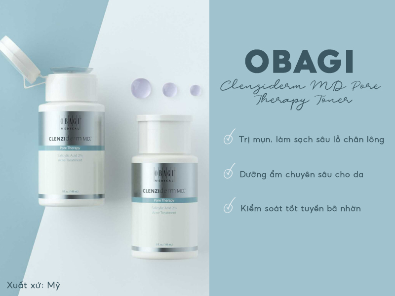 Toner trị mụn hoàn hảo đến từ nhà Obagi (Nguồn: Obagi)