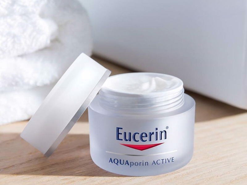 Kem dưỡng ẩm Eucerin - review kem dưỡng ẩm cho da nhạy cảm (Nguồn: Garden Shop)