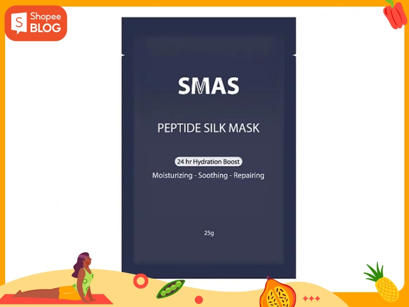 Mặt nạ cho da nhạy cảm SMAS Peptide Silk (Nguồn: SMAS)