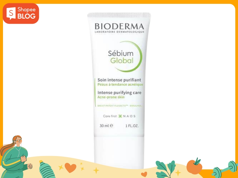 Kem dưỡng ẩm Bioderma cho da dầu mụn (Nguồn: bioderma_officialstore)