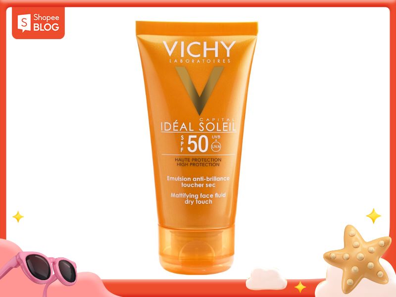 Kem chống nắng Vichy (Nguồn: Shopee Blog)