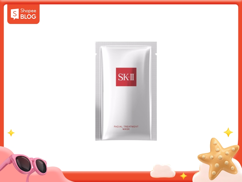 Mặt nạ SK-II mang lại hiệu quả tốt, thuộc dòng mặt nạ phân khúc cao cấp 