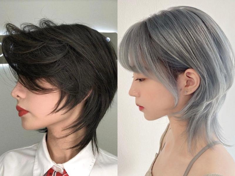 Nếu bạn là một cô nàng cá tính và sành điệu thì không nên bỏ qua kiểu tóc mullet layer nữ ngắn 