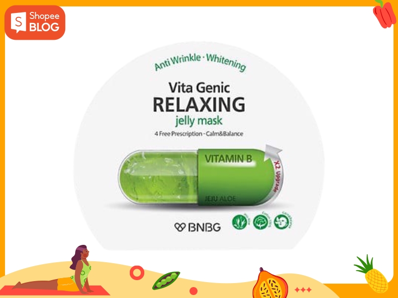 Mặt nạ cho da nhạy cảm BNBG Relaxing (Nguồn: BNBG)