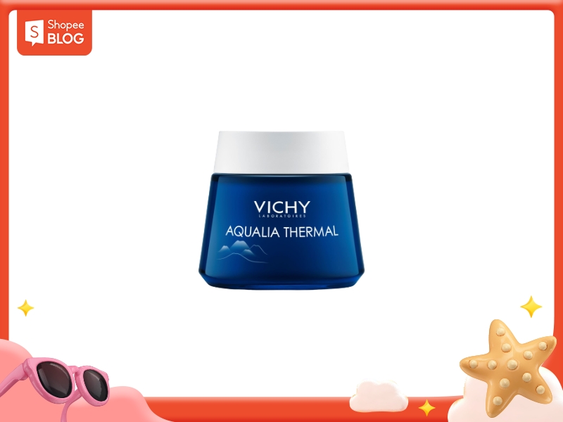 Mặt nạ Vichy Night đem đến hiệu quả dưỡng ẩm tức thì 