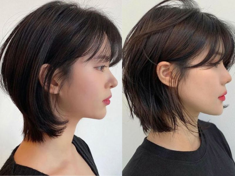 Tóc ngắn tomboy mullet