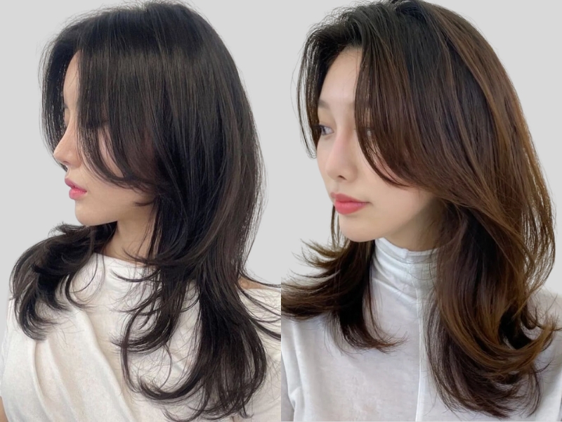 Tóc mullet tỉa layer dài (Nguồn: chahong.com)