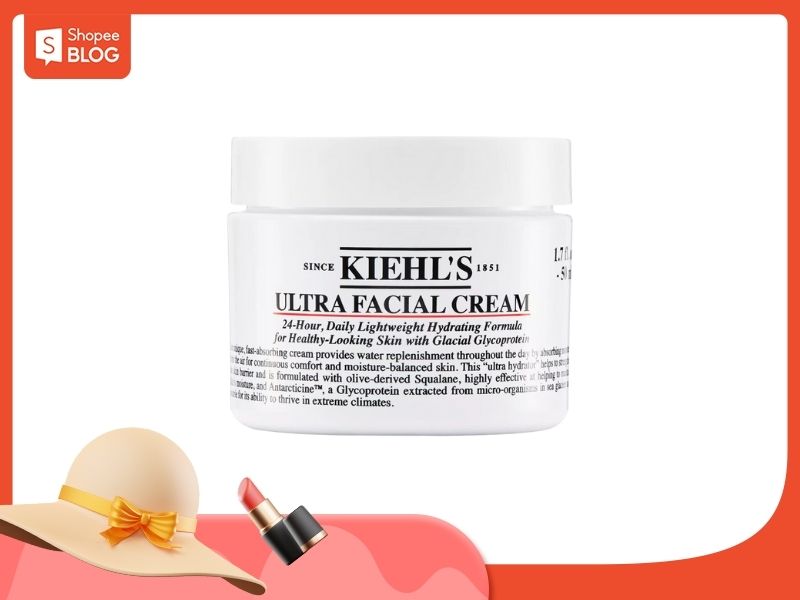 Kem dưỡng ẩm cho da khô Kiehl’s (Nguồn: Shopee Blog)