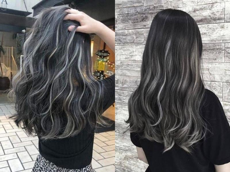 Tóc nhuộm balayage mang đậm phong cách phương Tây 