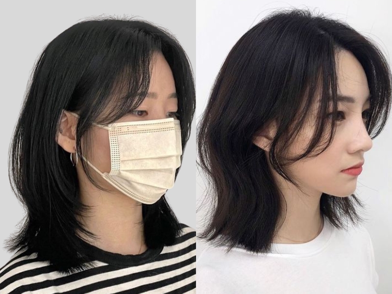 Tóc mullet layer uốn chữ S (Nguồn: Amton_hayan)