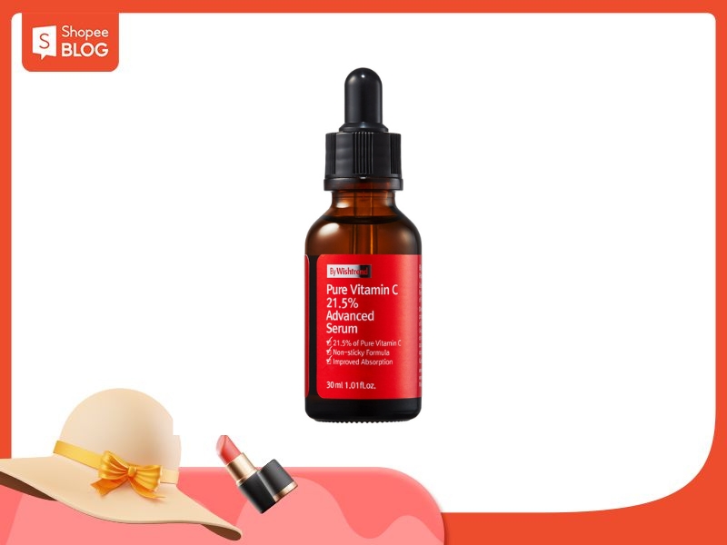 Serum vitamin C cho da nhạy cảm hiệu quả của By Wishtrend (Nguồn: Shopee Blog)