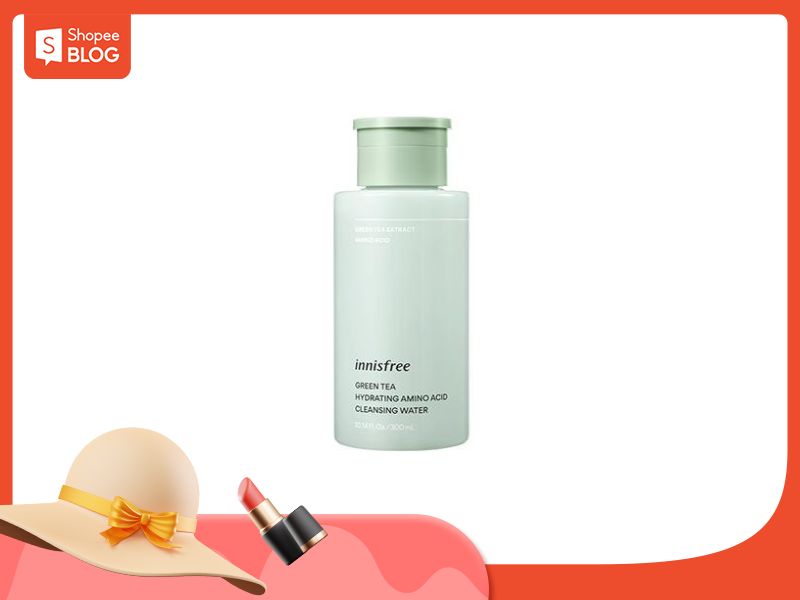 Nước tẩy trang dành cho da khô Innisfree cấp ẩm và hút bụi bẩn hiệu quả