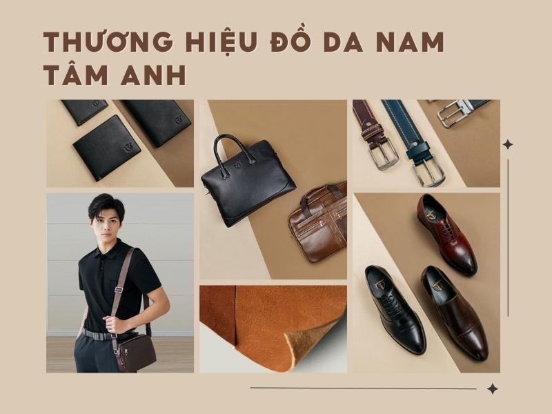 Đồ da Tâm Anh chuyên cung cấp sản phẩm bằng da chất lượng (Nguồn: Shopee Blog)