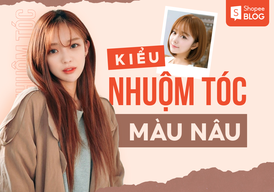 Nhuộm tóc màu nâu thumbnail