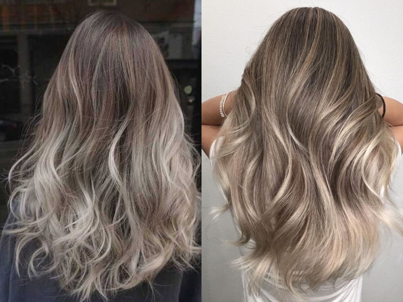 Tóc ombre nâu khói (Nguồn: Igor, hairstyle 06 - Pinterest)