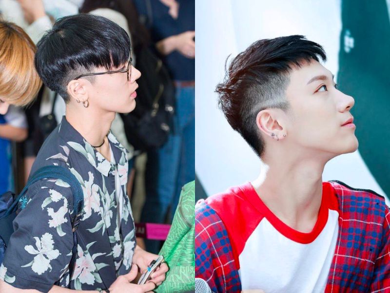 Tóc Undercut trendy hùn thể hiện tại đường nét đậm chất ngầu và cá tính, tươi tắn (Nguồn: All4Ten Vietnam Fanpage)