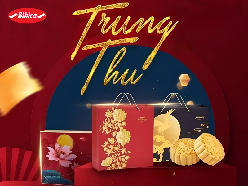 Bánh trung thu của Bibica có gần 40 hương vị khác nhau (Nguồn: Shopee.vn)