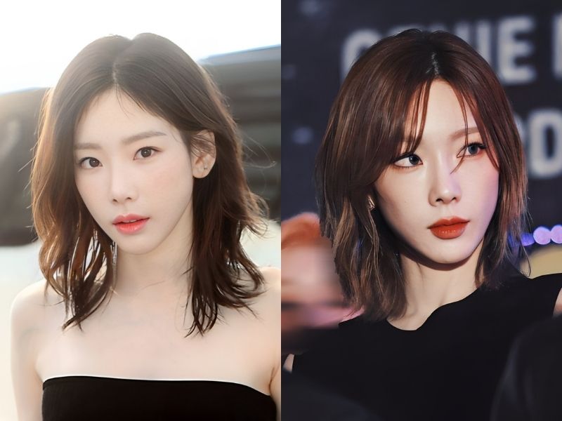 Kiểu tóc ngắn cho người mập mặt vuông che khuyết điểm cực tốt (Nguồn: Fansite Taeny Bar)