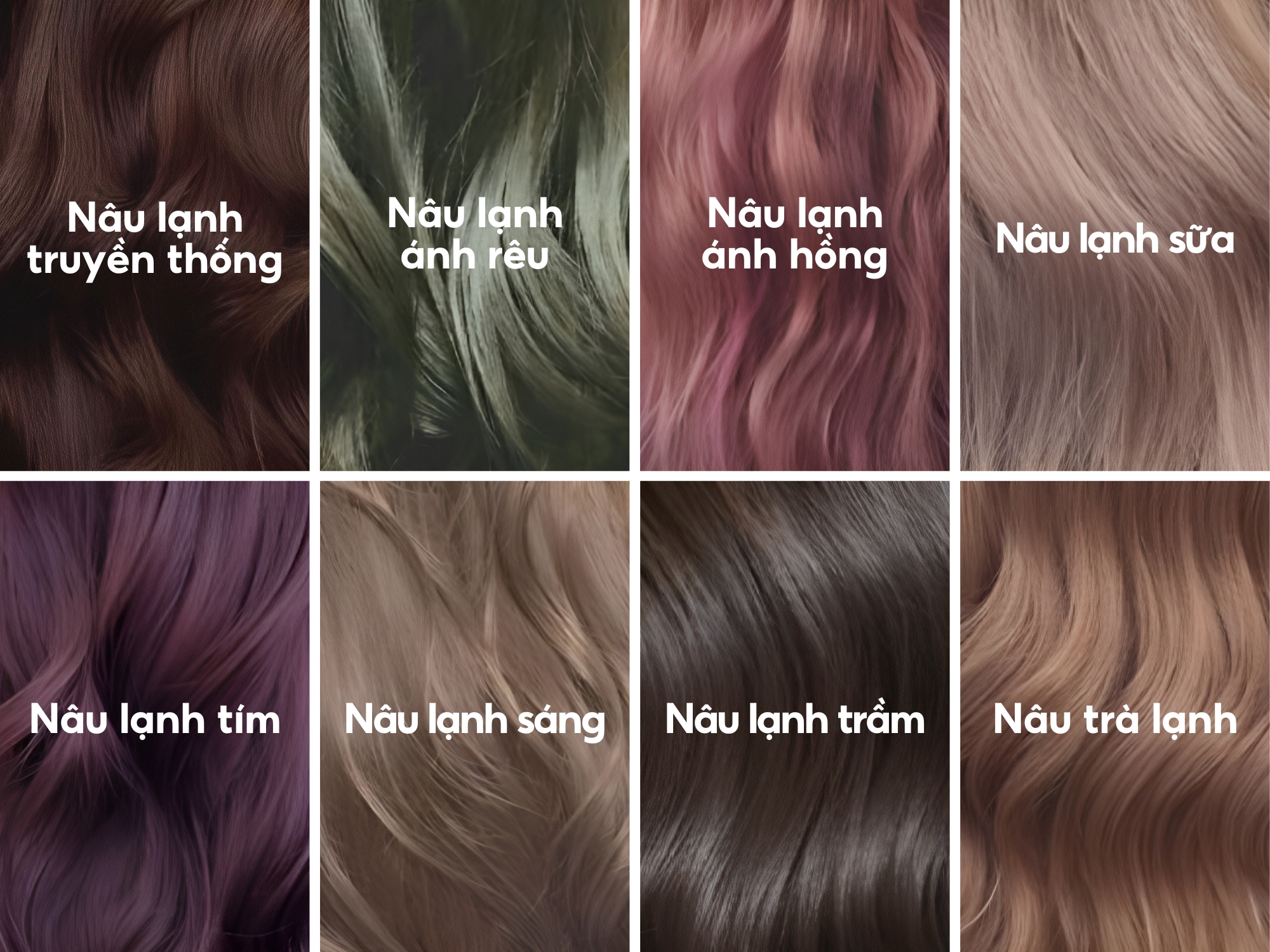Top 10+ mẫu nhuộm tóc màu nâu socola đẹp Hot
