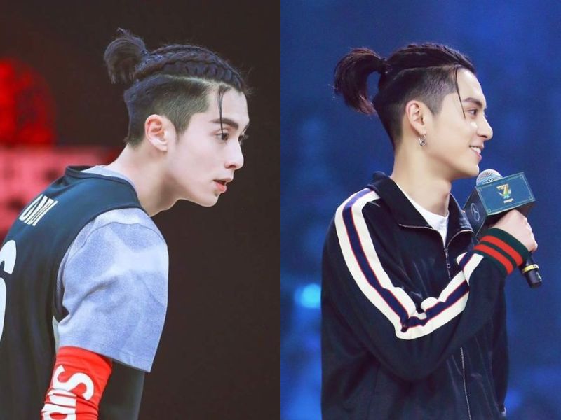 Undercut kết hợp man bun (Nguồn: Jackson Yi)