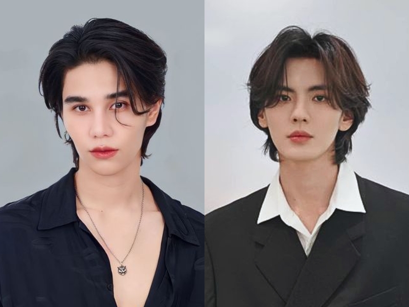 Vừa quyến rũ vừa ma mị với tóc 2 mái nam kết hợp Mullet (Nguồn: cutiesarchive, 😍初空祥云🥰)