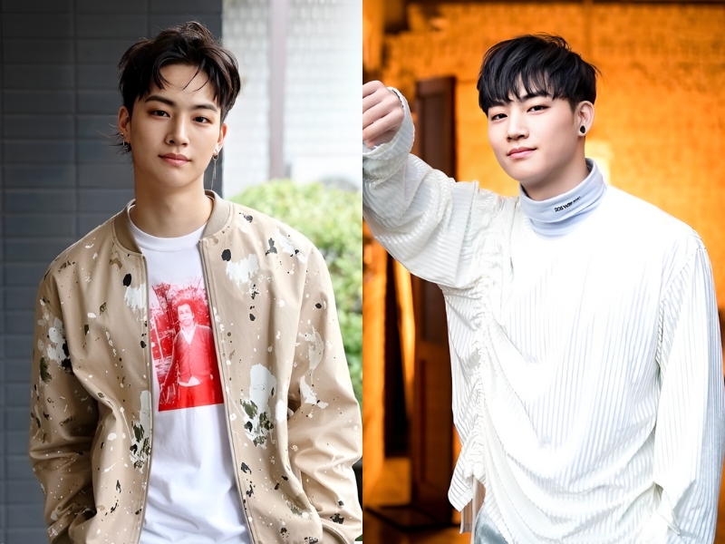 Undercut ngắn cho mặt vuông đa dạng kiểu. (Nguồn: Jaebum Chatbox Vietnam Fanpage)