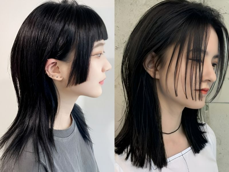 Kiểu tóc hime layer đem lại vẻ ngoài cá tính cho các bạn nữ (Nguồn: K Beauty Addiction)