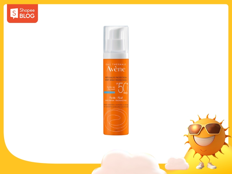 Kem chống nắng Avène Thermale Protection Emulsion là một trong những sản phẩm đáng để các bạn tuổi dậy thì trải nghiệm (Nguồn: Shopee Blog)