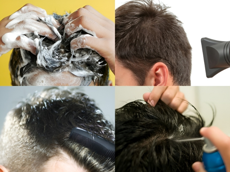 Có 4 bước để tạo kiểu tóc textured crop tại nhà