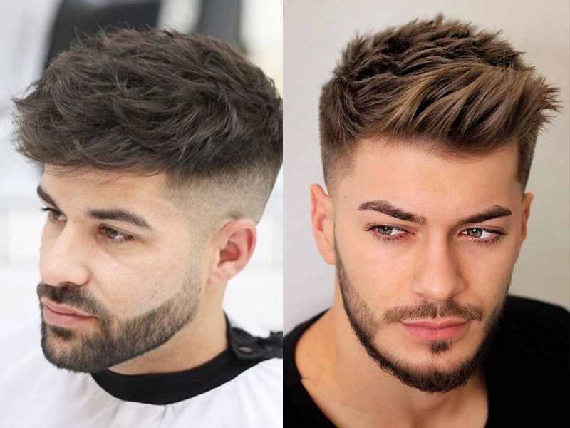 Uốn tóc nam theo kiểu quiff phù hợp với mọi gương mặt và độ tuổi 