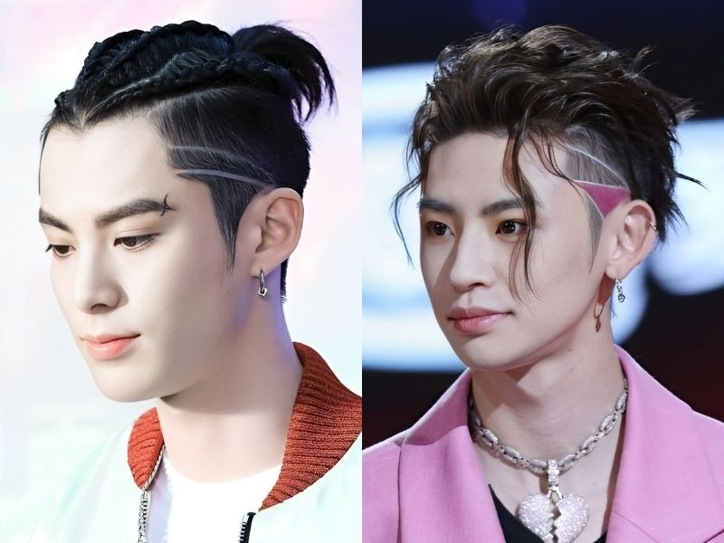 Kiểu tóc undercut kẻ vạch sành điệu và thời thượng cho phái mạnh (Nguồn: Fansite Red Black, The Beauty)