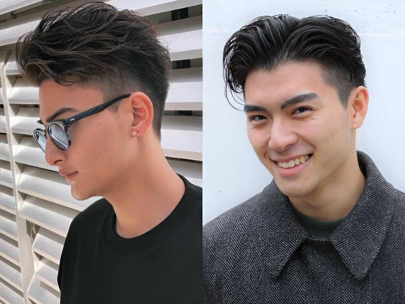 Tóc mohican uốn undercut gọn gàng, dễ chăm sóc, phù hợp với mùa hè oi bức