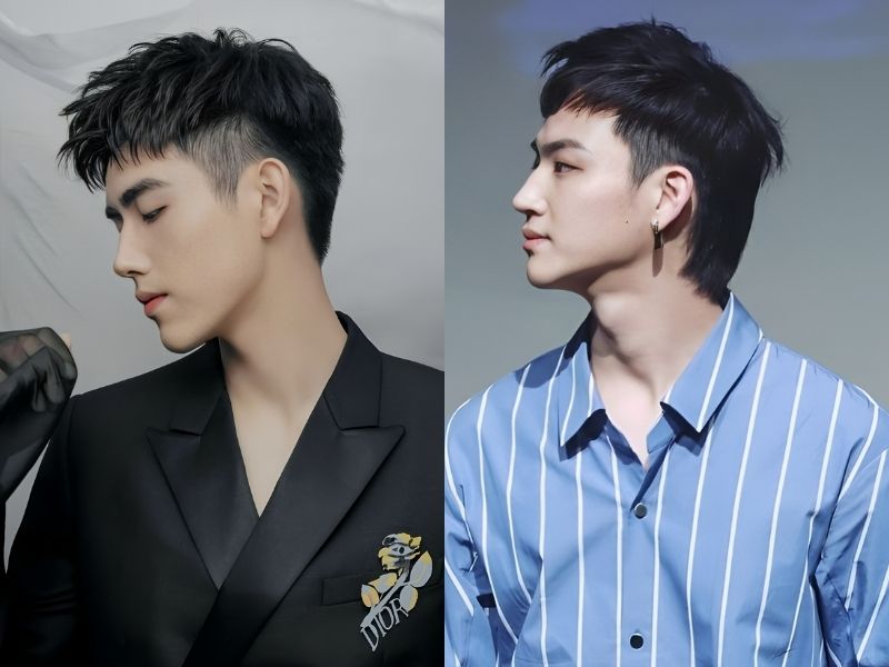 Sở hữu diện mạo cuốn hút và ấn tượng với kiểu tóc mullet two block nam (Nguồn: mydramalist.com, Fansite Pilot JB)