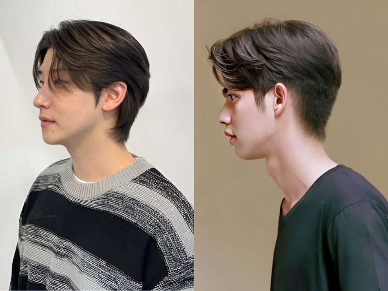 Kiểu tóc side part quiff (Nguồn: Instagram Dylan Wang)