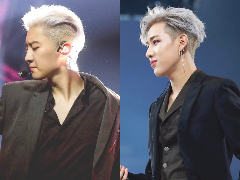 Side part mohawk mang lại vẻ cuốn hút nam tính cho mọi chàng trai. (Nguồn: [ Yeol Best! ] EXO - ChanYeol 's Vietnam Fanpage, BammyLOVE Fansite)