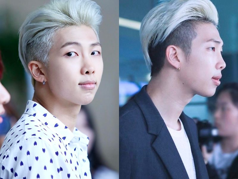 Tóc Pompadour Mullet lịch lãm cho mọi chàng. (Nguồn: DOLL RM BTS Rap Monster Fansite)