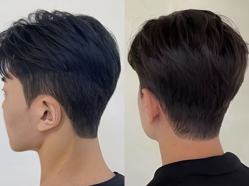 Side part cổ điển gọn gàng, lịch lãm (Nguồn: Daum)