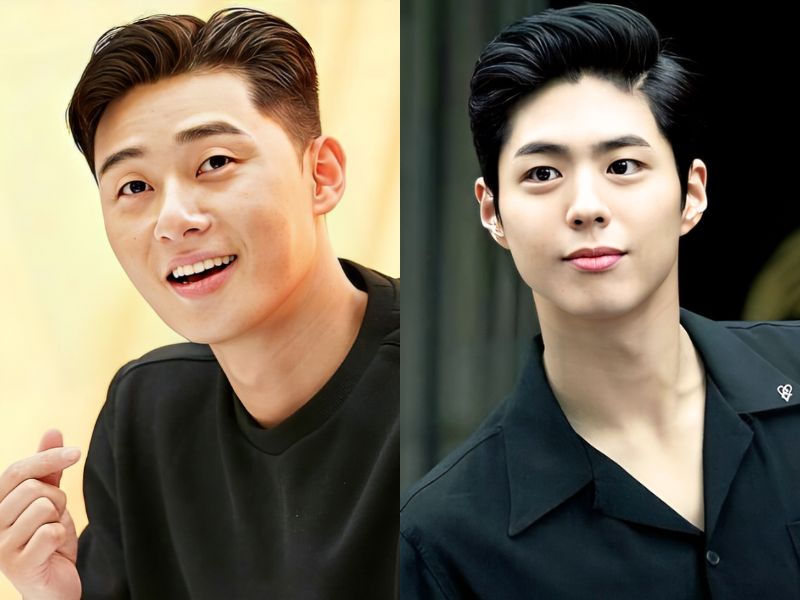 Side part phong cách Hàn Quốc (Nguồn: KDramaStar, allkpop.com)