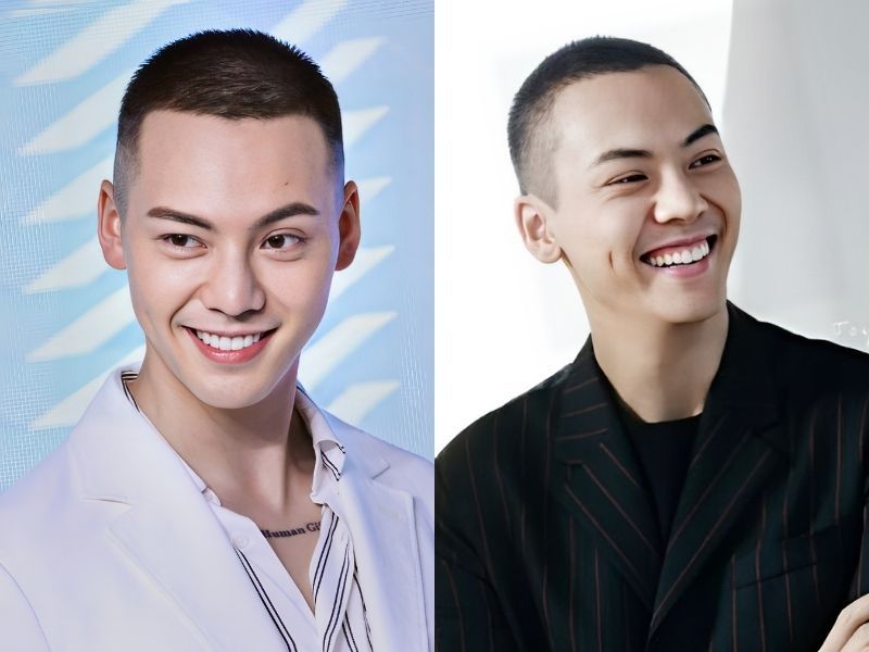 Kiểu tóc nam đầu đinh undercut (Nguồn: William Chan Weibo)