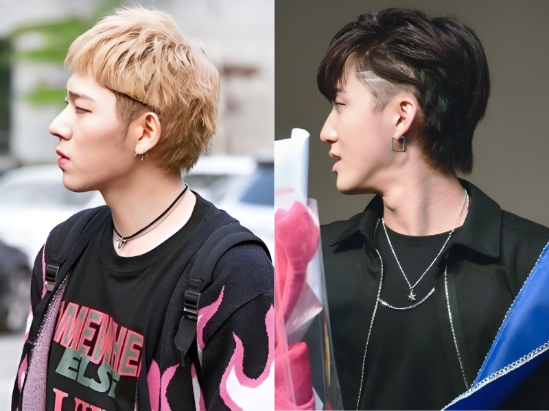 Mullet nam fade sáng tạo và cực ngầu cho mọi chàng trai. (Darkeu Of Pink - Stray Kids Seo Changbin Vietnamese Fanpage, Zicovn- Woo Jiho Vietnamese Fanpage)