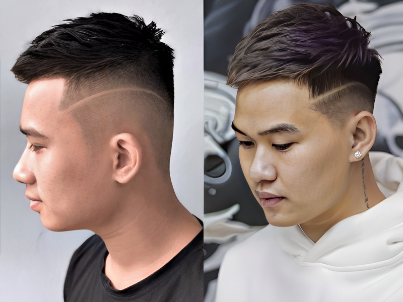 Tóc mohican kẻ da đầu danh cho các bạn cá tính mạnh