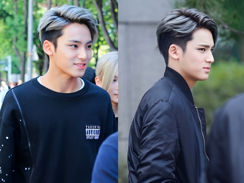 Tóc undercut 7 3 kết hợp Mohican (Nguồn: Like17VN – The 1st Seventeen Vietnamese Fanpage)