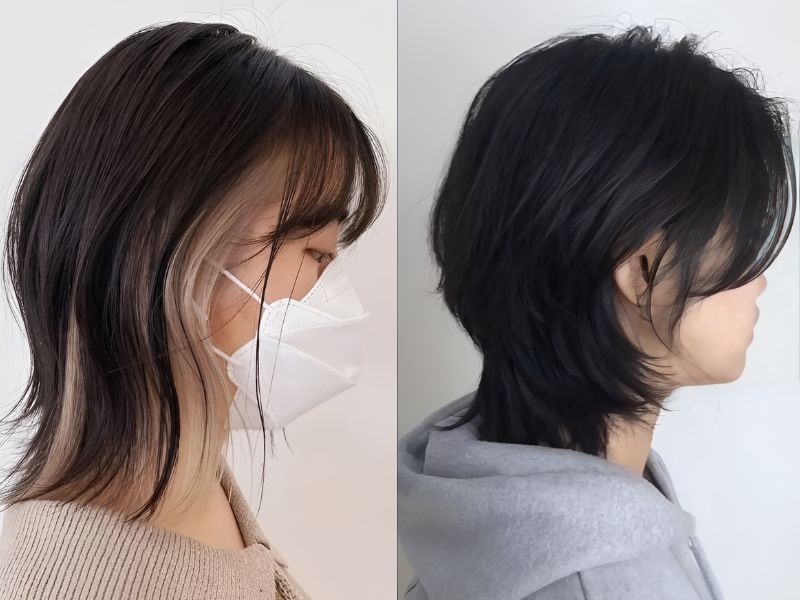 Tóc mullet layer tỉa đuôi so le (Nguồn: tumblr.com)