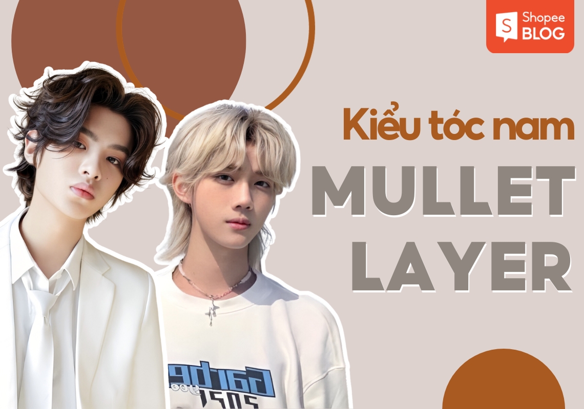 Kiểu tóc mullet layer nam