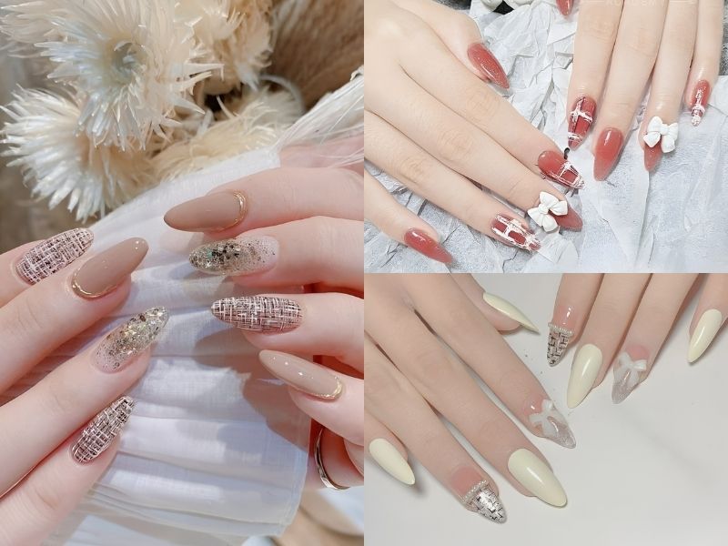 Bạn có thể thoải mái thiết kế nhiều mẫu móng đẹp sành điệu (Nguồn: Nails Bidu, Nail by Nhu Y Nguyen)