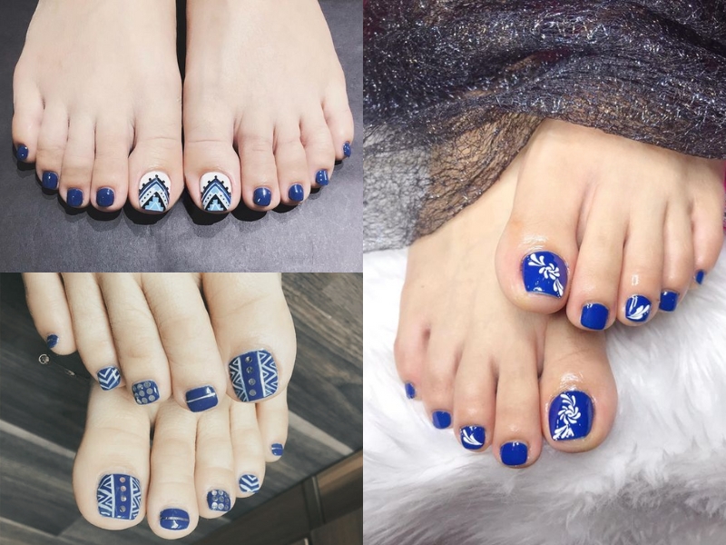 55+ Mẫu Nail Màu Xanh Dương Nhạt, Đẹp, Nhẹ Nhàng | TIKI