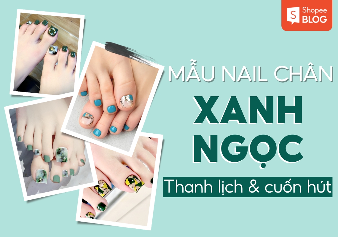 Gel sơn móng tay màu xanh ngọc lục bảo 8ml