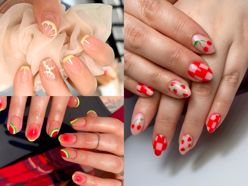 Nail trái cây ngọt mát mùa hè | Giáo dục Việt Nam