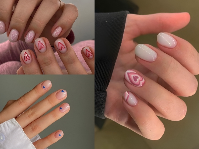 Bật mí các mẫu nail móng ngắn đẹp mê ly khiến bạn gái mê mẩn